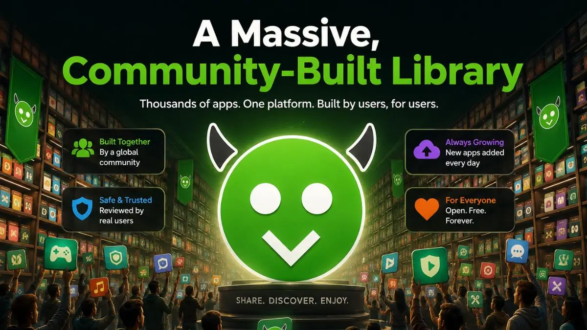 A Massive, Community-Built Library