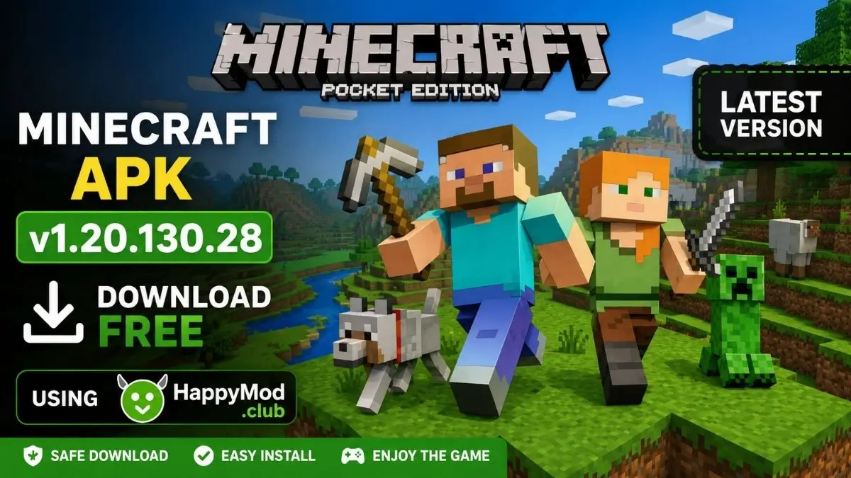 Minecraft APK v1.20.130.28 Download Free Pocket Edition